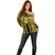 Niue The Rock Off Shoulder Sweater The Island Of The Uga - Polynesian Pride