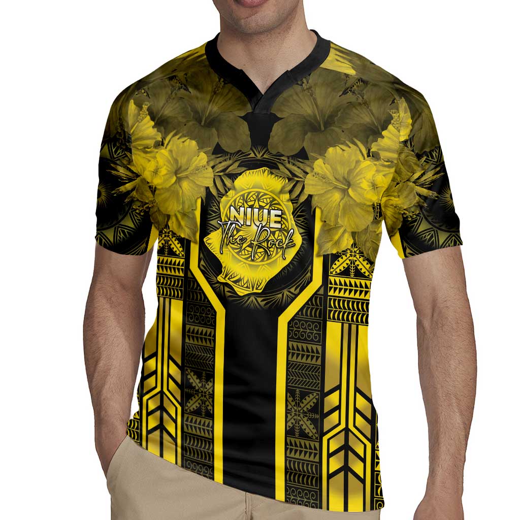 Niue The Rock Rugby Jersey The Island Of The Uga LT05 - Polynesian Pride