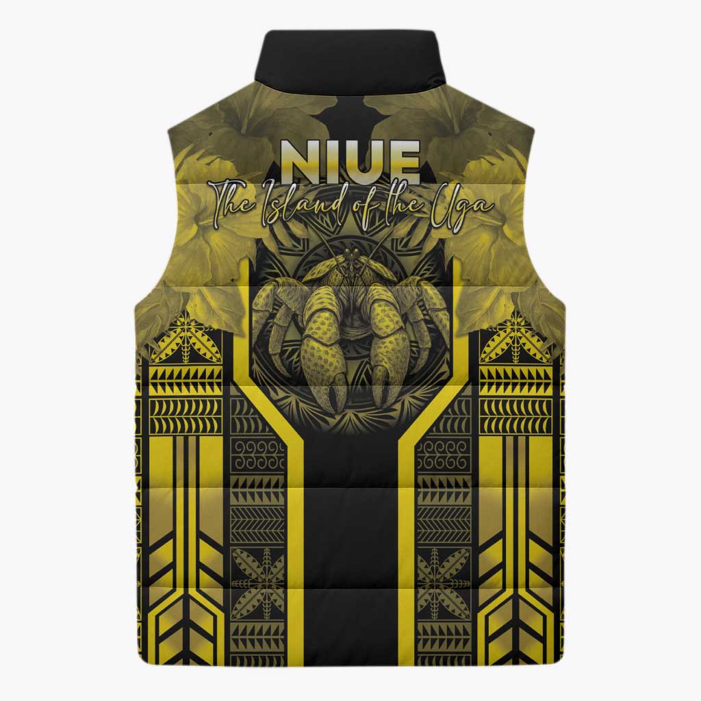 Niue The Rock Sleeveless Puffer Jacket The Island Of The Uga LT05 - Polynesian Pride