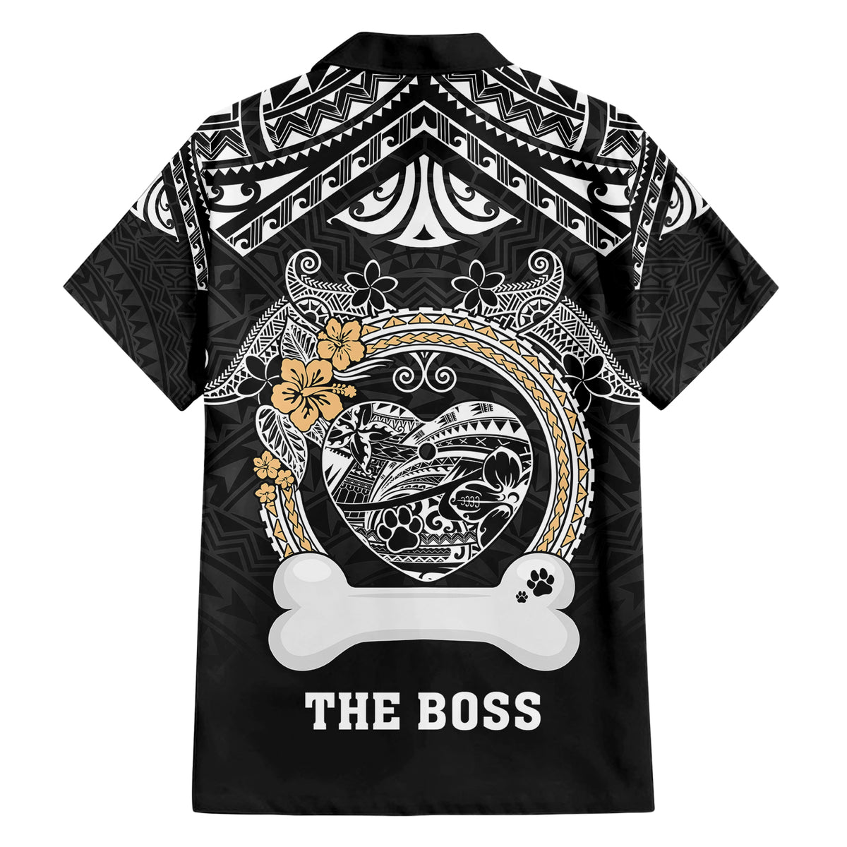 personalized-shiba-inu-dog-hawaiian-shirt-with-polynesian-heart-name-tags