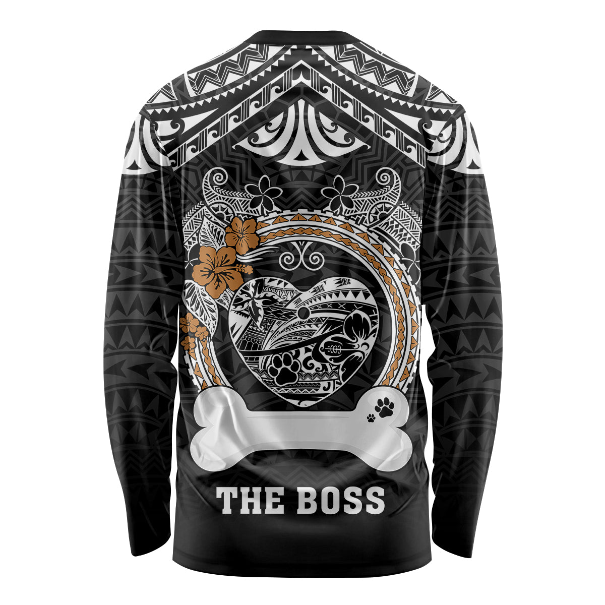 personalized-pitbull-dog-long-sleeve-shirt-with-polynesian-heart-name-tags