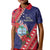 Guam Christmas Kid Polo Shirt Felis Nabidat Guaman Seal With Poinsettia