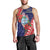 Guam Christmas Men Tank Top Felis Nabidat Guaman Seal With Poinsettia