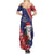 Guam Christmas Summer Maxi Dress Felis Nabidat Guaman Seal With Poinsettia