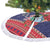 Guam Christmas Tree Skirt Felis Nabidat Guaman Seal With Poinsettia