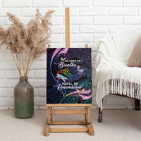 Polynesia Memorial Canvas Wall Art Always Remembered Dragonfly Polynesian Style LT05 - Polynesian Pride