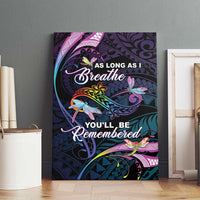 Polynesia Memorial Canvas Wall Art Always Remembered Dragonfly Polynesian Style LT05 - Polynesian Pride