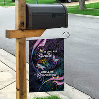 Polynesia Memorial Garden Flag Always Remembered Dragonfly Polynesian Style LT05 - Polynesian Pride