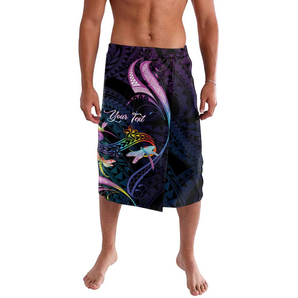 Personalised Polynesia Memorial Lavalava Always Remembered Dragonfly Polynesian Style LT05 Colorful - Polynesian Pride