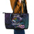 Polynesia Memorial Leather Tote Bag Always Remembered Dragonfly Polynesian Style