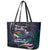 Polynesia Memorial Leather Tote Bag Always Remembered Dragonfly Polynesian Style