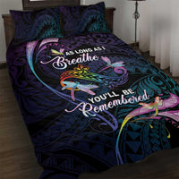 Polynesia Memorial Quilt Bed Set Always Remembered Dragonfly Polynesian Style LT05 Colorful - Polynesian Pride