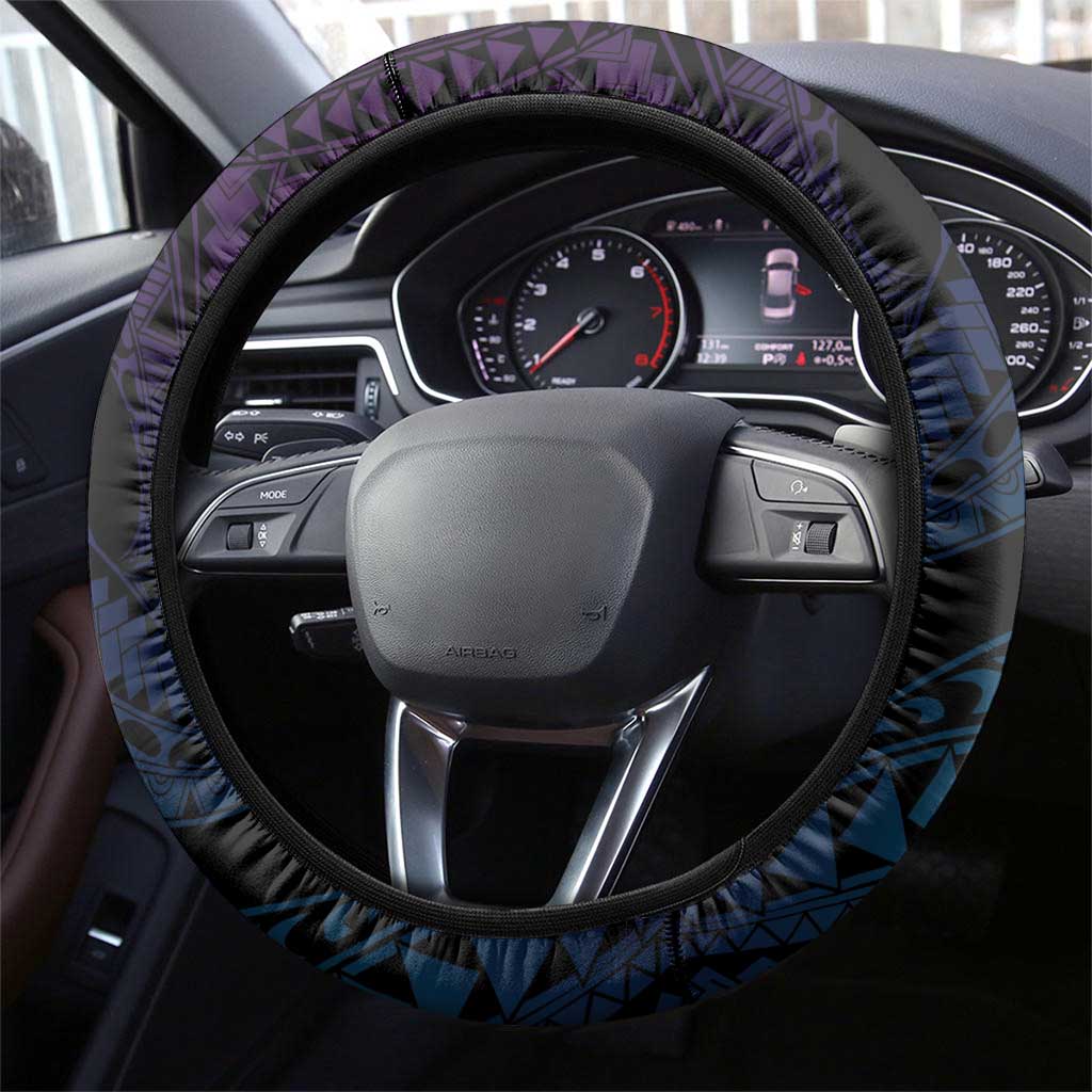 Polynesia Memorial Steering Wheel Cover Always Remembered Dragonfly Polynesian Style LT05 - Polynesian Pride