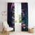 Polynesia Memorial Window Curtain Always Remembered Dragonfly Polynesian Style