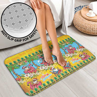 Hawaii Christmas Bathroom Set Mele Kalikimaka Tropical Vibes - Polynesian Pride