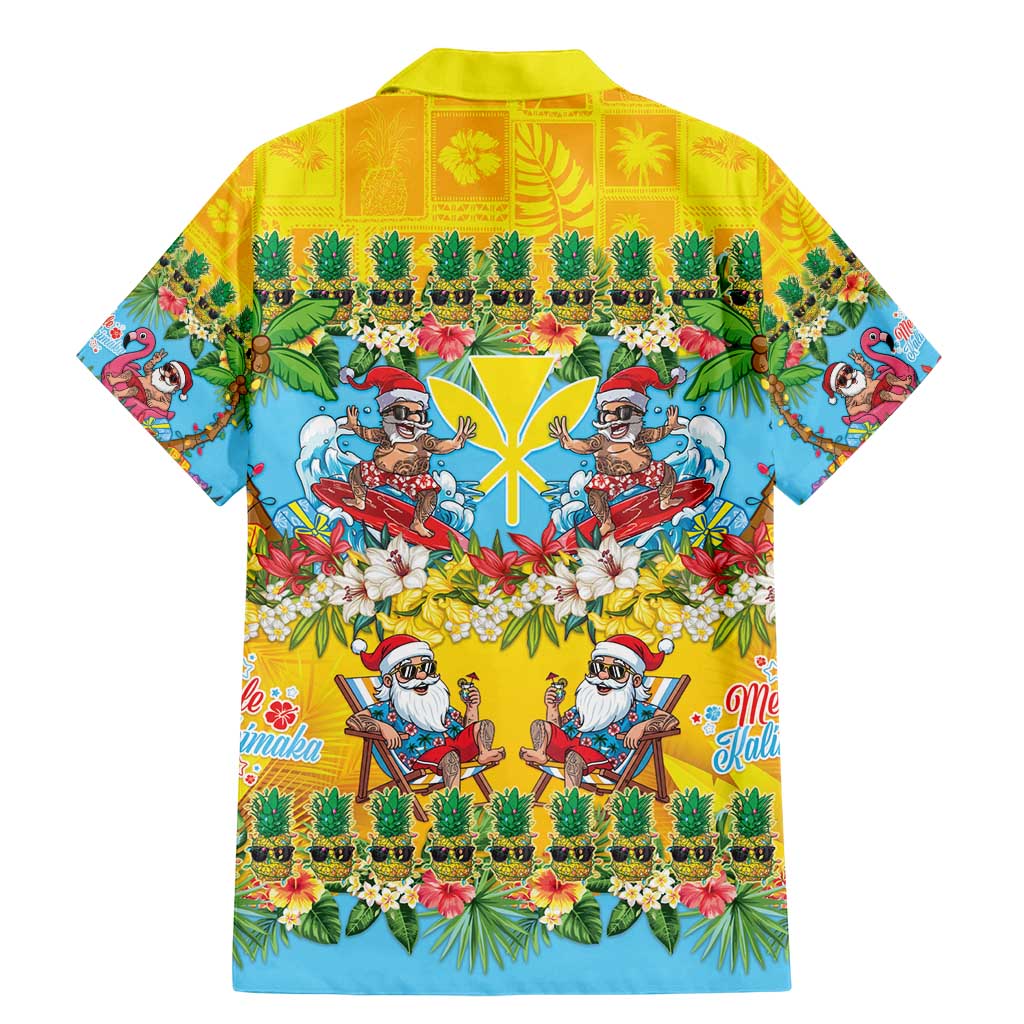 Hawaii Christmas Family Matching Mermaid Dress and Hawaiian Shirt Mele Kalikimaka Tropical Vibes - Polynesian Pride