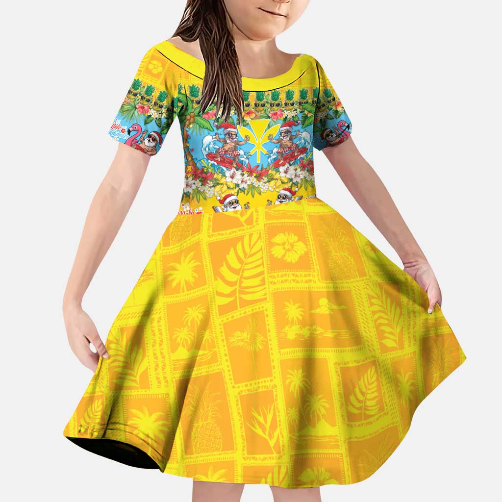 Hawaii Christmas Family Matching Puletasi and Hawaiian Shirt Mele Kalikimaka Tropical Vibes - Polynesian Pride