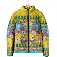Hawaii Christmas Padded Jacket Mele Kalikimaka Tropical Vibes - Polynesian Pride