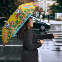 Hawaii Christmas Umbrella Mele Kalikimaka Tropical Vibes - Polynesian Pride