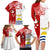 Personalised Tonga And Kiribati Family Matching Long Sleeve Bodycon Dress and Hawaiian Shirt Coat Of Arms Polynesian Pattern LT05 - Polynesian Pride