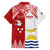 Personalised Tonga And Kiribati Family Matching Off Shoulder Maxi Dress and Hawaiian Shirt Coat Of Arms Polynesian Pattern LT05 - Polynesian Pride