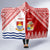 Tonga And Kiribati Hooded Blanket Coat Of Arms Polynesian Pattern LT05 - Polynesian Pride