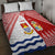 Tonga And Kiribati Quilt Bed Set Coat Of Arms Polynesian Pattern LT05 - Polynesian Pride