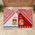 Tonga And Kiribati Rubber Doormat Coat Of Arms Polynesian Pattern LT05 - Polynesian Pride