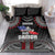 Samoa Black Saturday Bedding Set Samoan Warrior Tribal Pattern