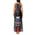 Personalised Samoa Black Saturday Tank Maxi Dress Samoan Warrior Tribal Pattern