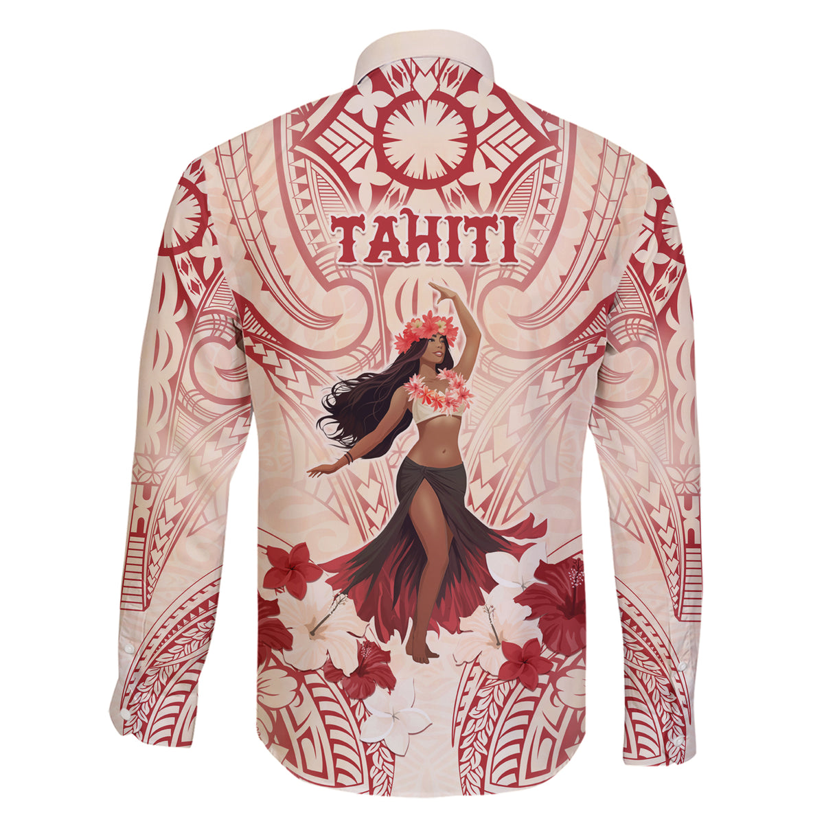 Tahiti Women's Day Family Matching Short Sleeve Bodycon Dress and Hawaiian Shirt With Polynesian Pattern LT05 - Polynesian Pride