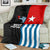 Personalised West Papua Blanket Polynesian Pattern With Coat Of Arms