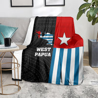 West Papua Blanket Polynesian Pattern With Coat Of Arms LT05 - Polynesian Pride
