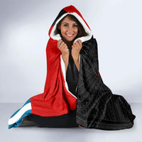 West Papua Hooded Blanket Polynesian Pattern With Coat Of Arms LT05 - Polynesian Pride