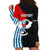 Personalised West Papua Hoodie Dress Polynesian Pattern With Coat Of Arms LT05 - Polynesian Pride