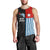 Personalised West Papua Men Tank Top Polynesian Pattern With Coat Of Arms LT05 - Polynesian Pride