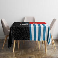 West Papua Tablecloth Polynesian Pattern With Coat Of Arms LT05 - Polynesian Pride