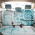 Samoa Siapo Pattern With Teal Hibiscus Back Car Seat Cover LT05