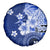 Samoa Siapo Pattern With Navy Hibiscus Spare Tire Cover