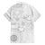 Samoa Siapo Pattern With White Hibiscus Hawaiian Shirt LT05 - Polynesian Pride