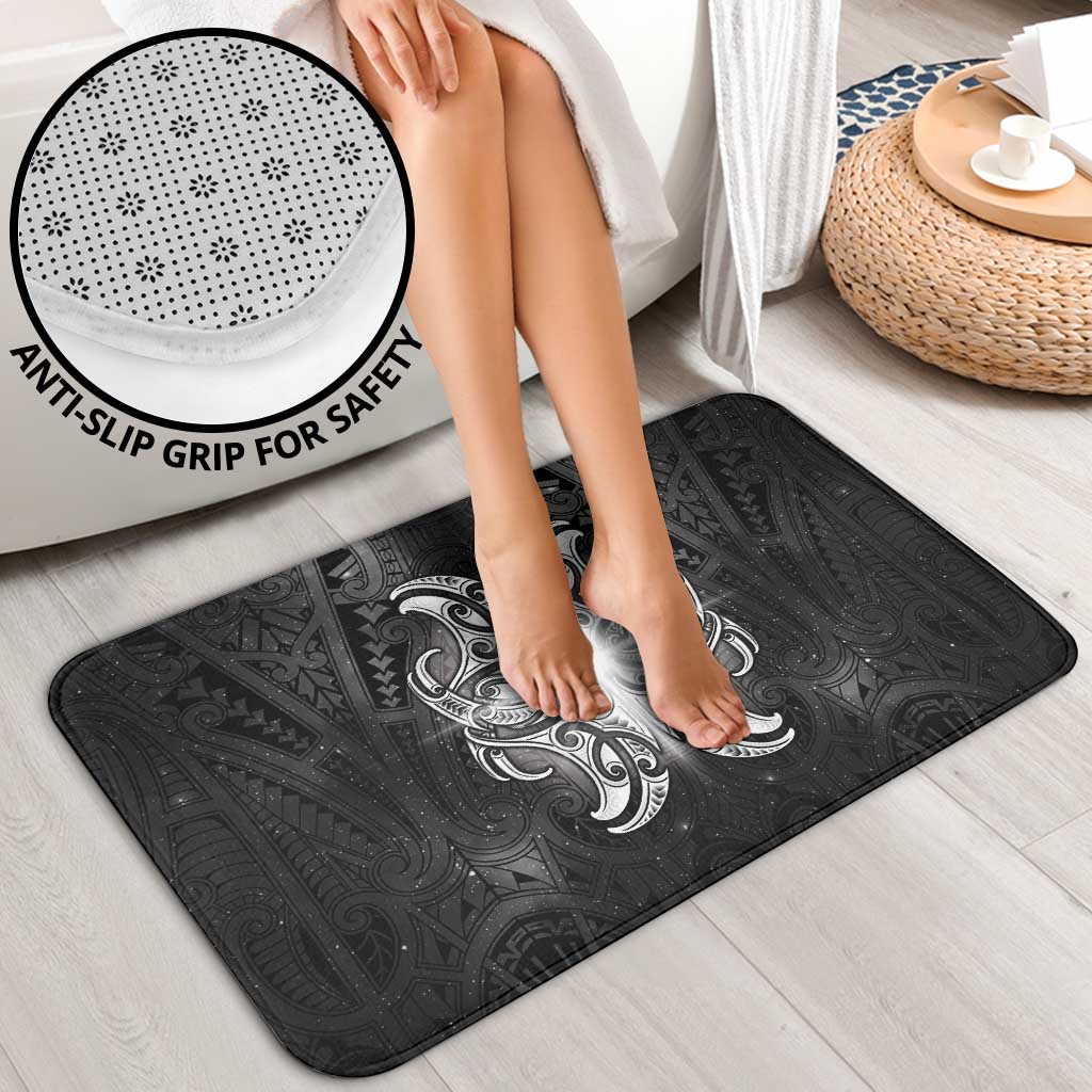 New Zealand Matariki Bathroom Set Maori Moko Black Galaxy LT05 - Polynesian Pride