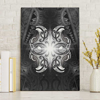 New Zealand Matariki Canvas Wall Art Maori Moko Black Galaxy