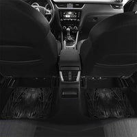 New Zealand Matariki Car Mats Maori Moko Black Galaxy LT05 Set 2pcs - Back Black - Polynesian Pride