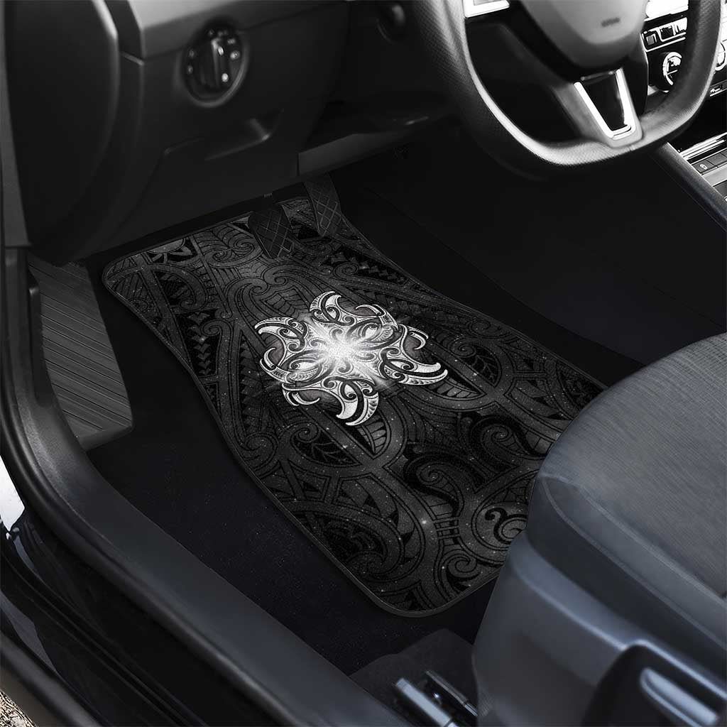 New Zealand Matariki Car Mats Maori Moko Black Galaxy LT05 - Polynesian Pride