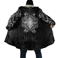 New Zealand Matariki Cloak Maori Moko Black Galaxy LT05 - Polynesian Pride