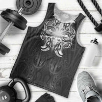 New Zealand Matariki Men Tank Top Maori Moko Black Galaxy LT05 - Polynesian Pride