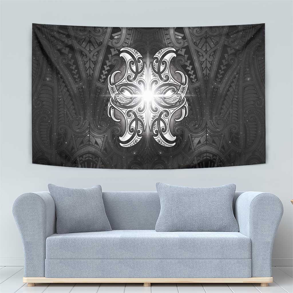 New Zealand Matariki Tapestry Maori Moko Black Galaxy LT05 - Polynesian Pride