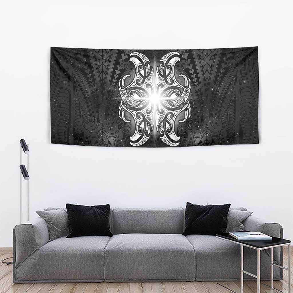 New Zealand Matariki Tapestry Maori Moko Black Galaxy LT05 - Polynesian Pride