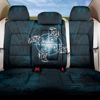 New Zealand Matariki Waita Back Car Seat Cover Maori Moko Dark Blue Galaxy LT05 One Size Blue - Polynesian Pride