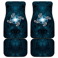 New Zealand Matariki Waita Car Mats Maori Moko Dark Blue Galaxy LT05 - Polynesian Pride